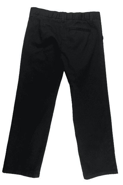 French Toast boys black khaki pants size 10 husky 