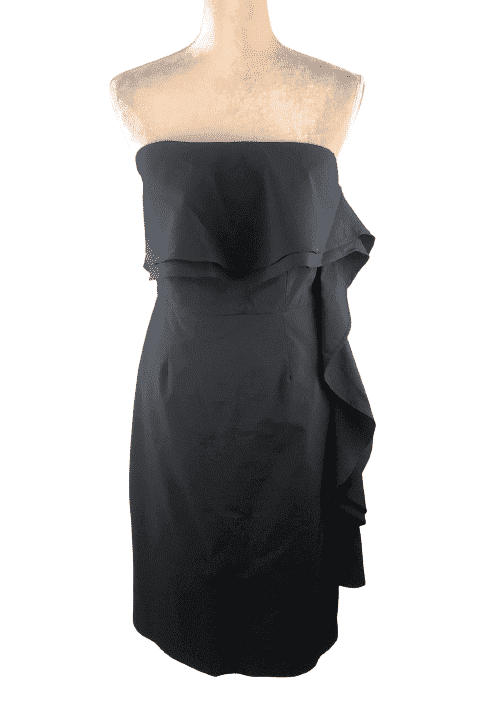 Fashion Nova women's tube black dress size L 