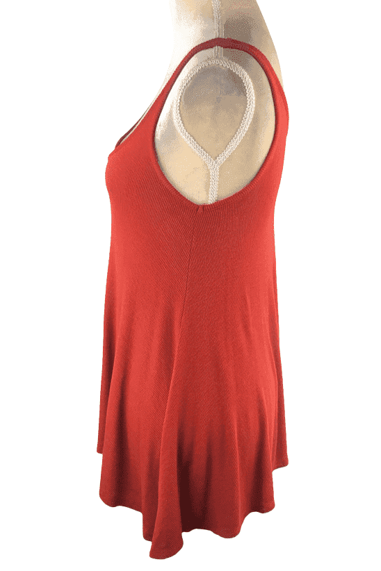 Mossimo women's rust tank top size M 