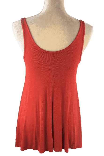 Mossimo women's rust tank top size M 