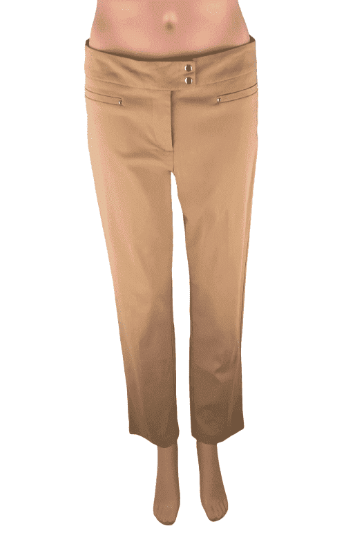Love Scarlett women's soft camel slacks size 10 - Solé Resale Boutique thrift