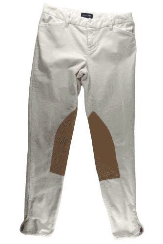 Ralph Lauren girls off white corduroy pants size 14