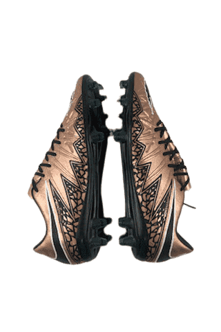 Nike hypervenom nike skin unisex kids gold cleats size 4 Sol