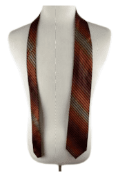 Joseph Abboud men's stripe melon necktie - Solé Resale Boutique thrift