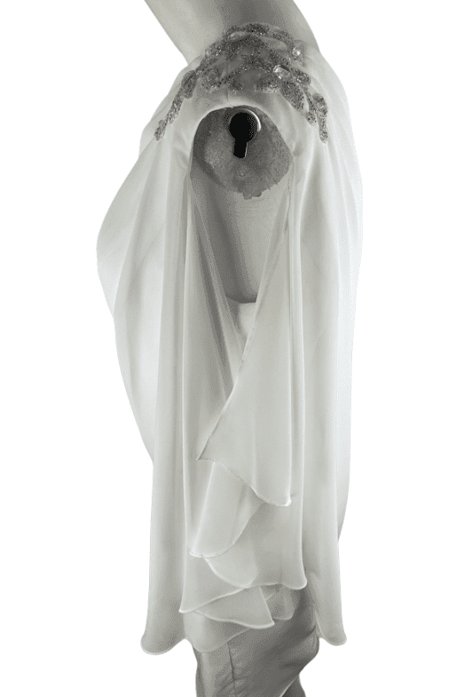 JS Boutique women's white dress size 6 - Solé Resale Boutique thrift