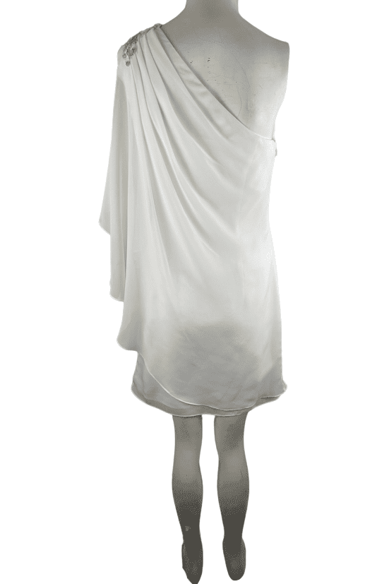JS Boutique women's white dress size 6 - Solé Resale Boutique thrift