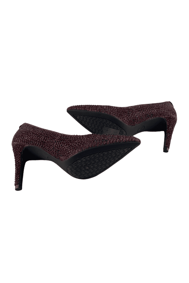 Michael Kors women's burgundy rhinestone pumps size 5M - Solé Resale Boutique thrift