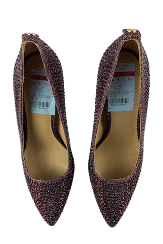 Michael kors burgundy pumps online
