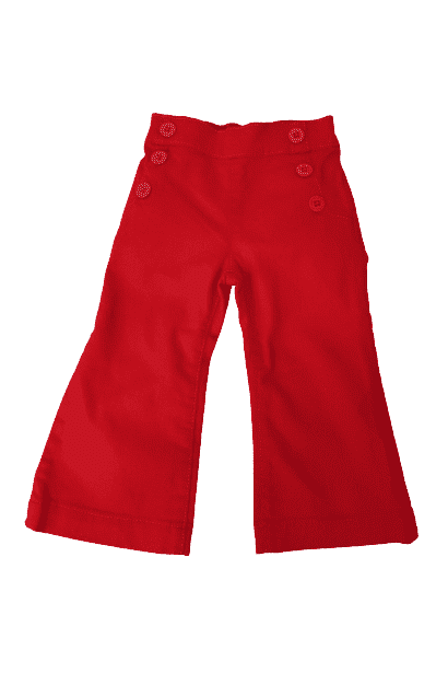 Baby Gap 1969 red pants sz 18-24 mos