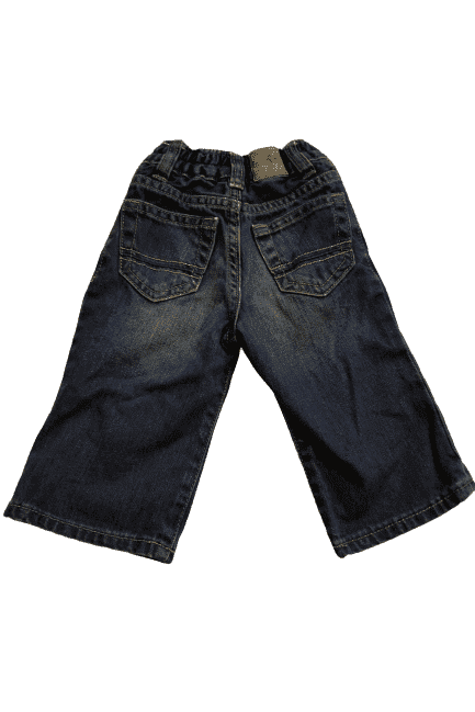 Preowned Place boy blue jeans sz 6-9mos