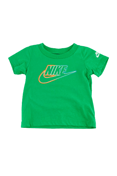 Nike infant boys green short sleeve t shirt size 12M