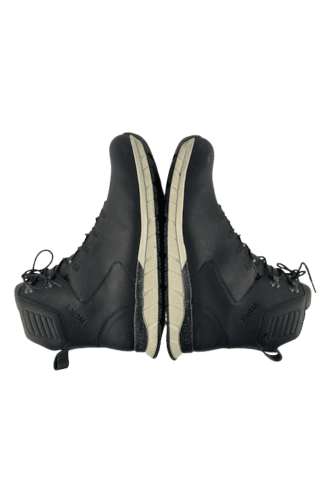 Worx men's black steel toe boots size 13W2 - Solé Resale Boutique thrift