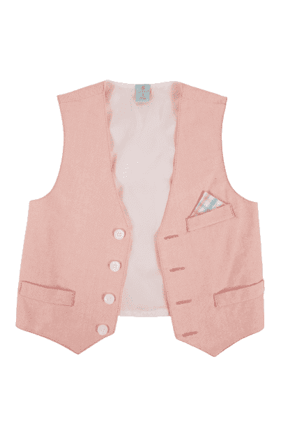 Class Club boys peachy vest size 3 - Solé Resale Boutique thrift