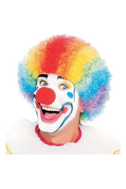 Colored Clown Wig