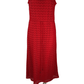 Covington women's red long sleeveless dress size 12 - Solé Resale Boutique thrift