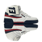 Fila boys white multi high top sneakers size 1.5 - Solé Resale Boutique thrift