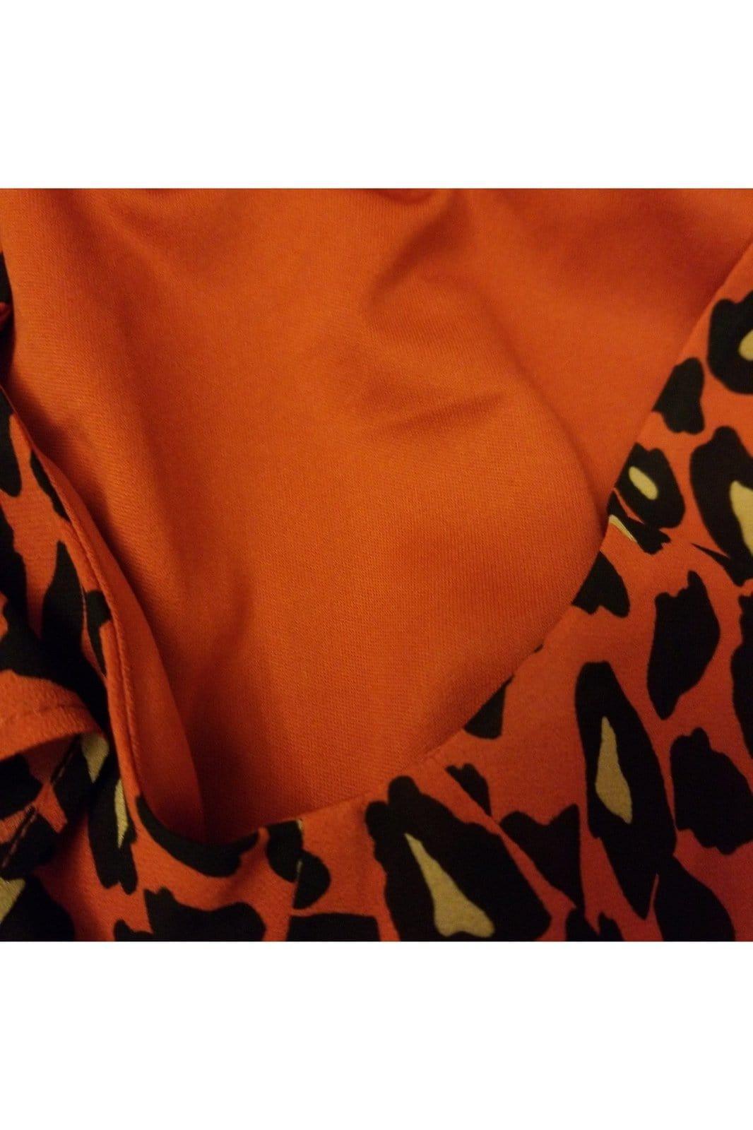FTF Fashion to Figure women's leopard blouse size 2 - Solé Resale Boutique thrift