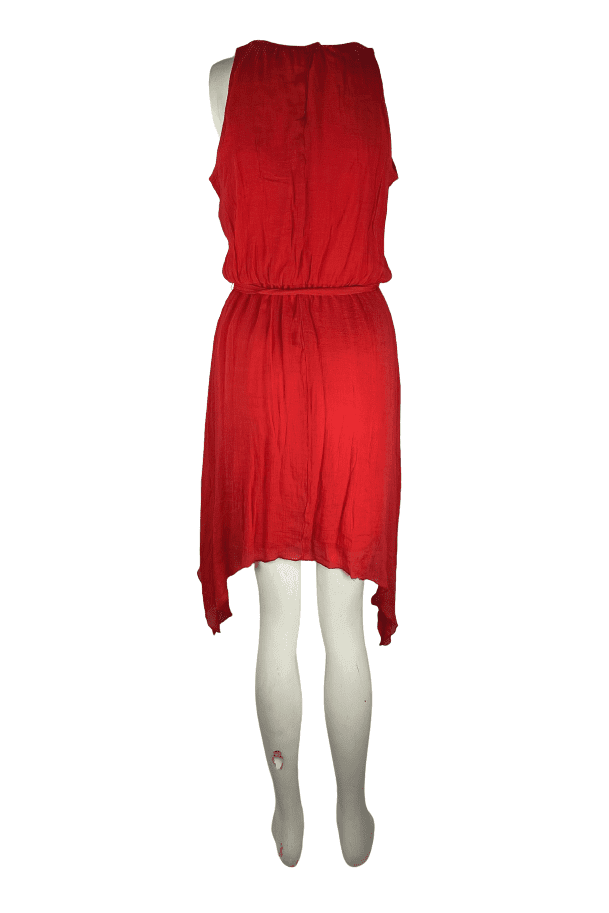 Mlle Gabrielle women's red sleeveless dress size S - Solé Resale Boutique thrift